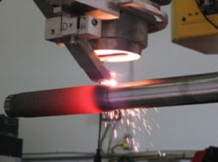 Direct Diode Laser Cladding DOM Tubing